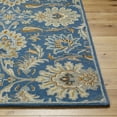 thumbnail image 6 of Mark&Day Wool Rugs, 5x8 Lyon Traditional Denim Area Rug, Blue Denim Rust Carpet for Living Room, Bedroom or Kitchen (5' x 8'), 6 of 7