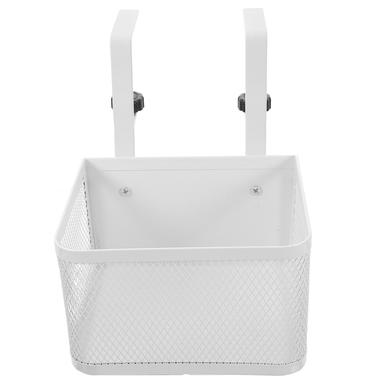 DINHEAROM hanging desk organizer Desk Organizer Basket Metal Mesh Office Use 1Set