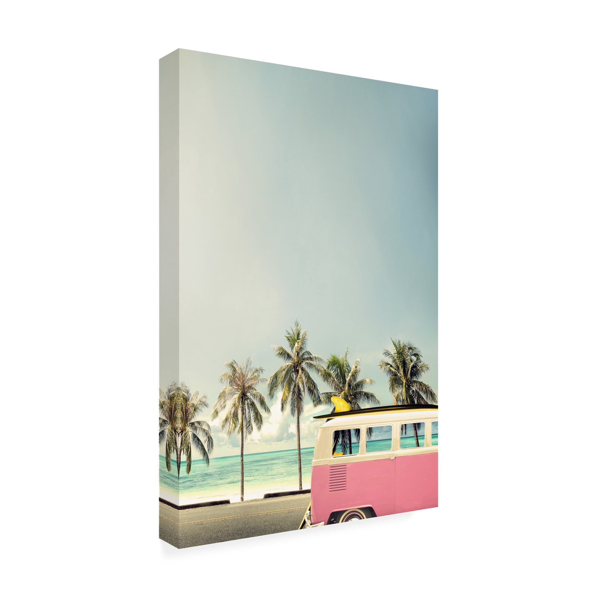 Design Fabrikken 'Surf Bus Pink Fabrikken' Outdoor All-Weather Wall Decor