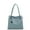 blue, variant on genuine leather, large capacity, detachable shoulder strap, cross-body, single shoulder, arm-length tote bag (yellow)