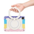 thumbnail image 2 of Aplicable a la carcasa protectora del soporte de la funda protectora del ipad, carcasa plana de silicona de tres defensas, carcasa del iPad, 2 of 5