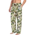 thumbnail image 3 of Kdxio Jungle Animals Print Men's Sleep Pajama Pant Lounge Pants with Pockets, 3 of 8