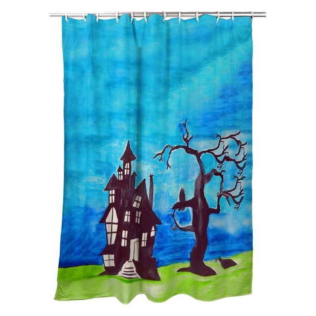 Betsy Drake SH1041 Rideau de Douche Maison Hantée