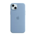 thumbnail image 1 of Funda de silicona para Apple iPhone 15 Plus con MagSafe Winter Blue, 1 of 5