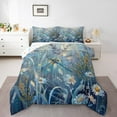 thumbnail image 1 of Erosebridal Ensembles de Couette Libellule Rêveuse Taille Très Grand, Couettes et Duvets Fleurs de Marguerite Printanières, Réversibles 3 Pcs, Légers, 1 of 7