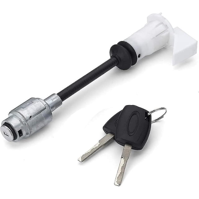 Juego de cerradura de liberación del capó, kit de reparación ensamblado, pestillo + 2 llaves para Ford Focus Mk2 2004-2012 1343577 25,5 cm/10,04 pulgadas (1 pieza)