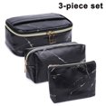 thumbnail image 1 of Piezas Bolsa de cosméticos Bolsa de cosméticos Bolsa de cosméticos portátil Organizador de viaje Impermeable Señoras Mármol Adepaton 2035567-2, 1 of 7