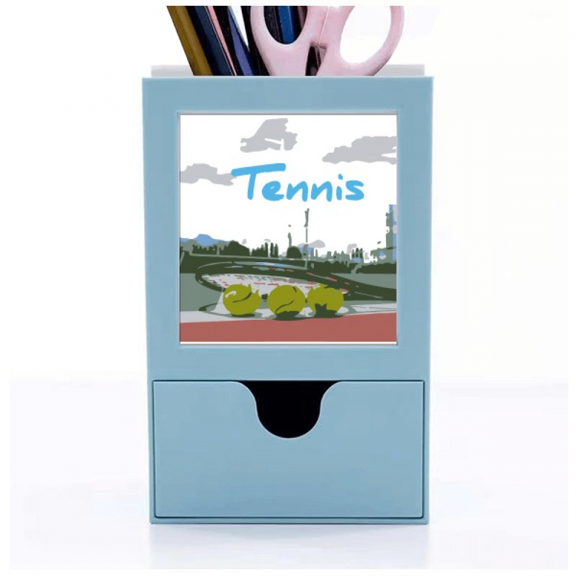 Marathon Events Long Running Desk Supplies Organizer Pen Holder Card