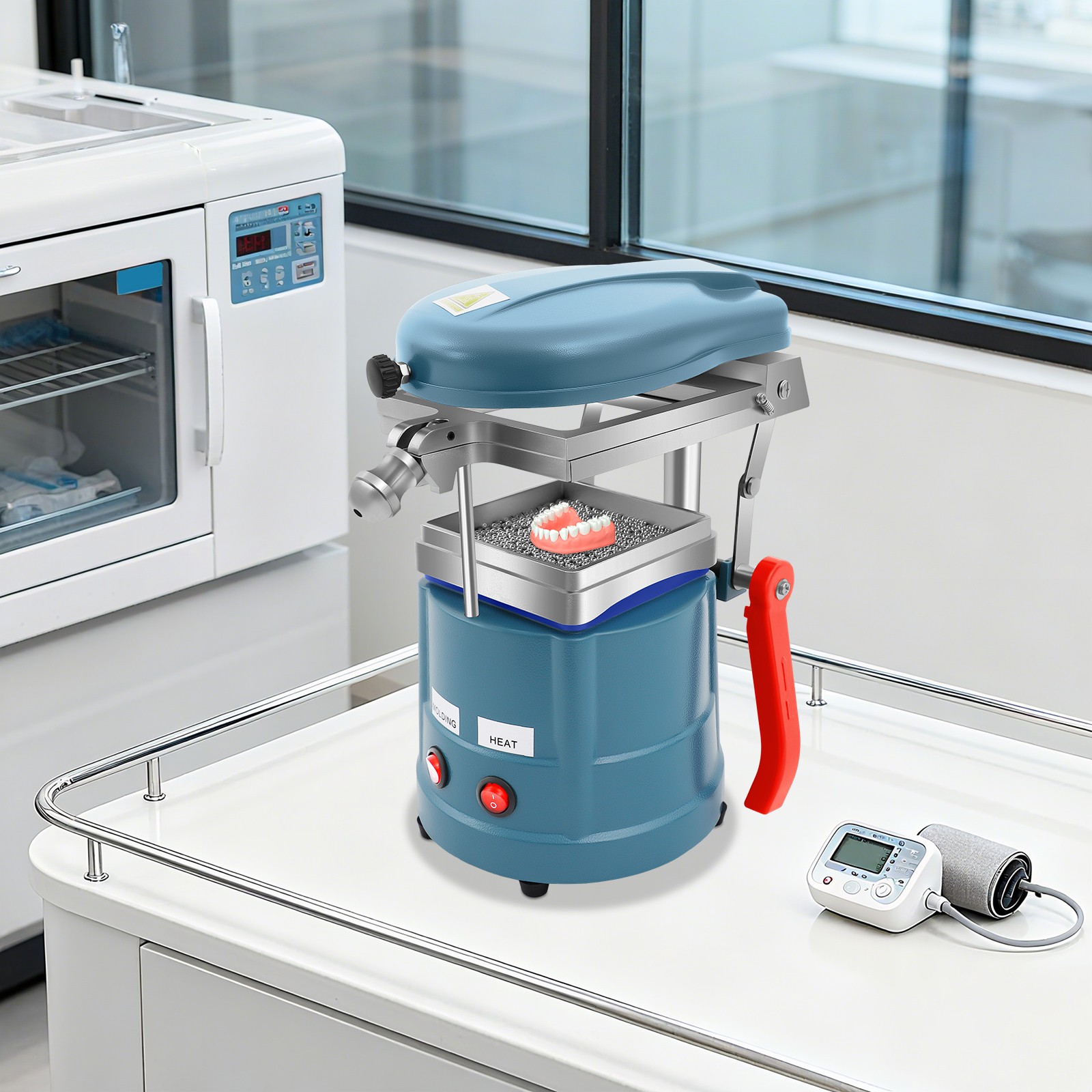JT-18 Dental Vacuum Forming Machine – 110V Thermoforming Molding Lab Equipment