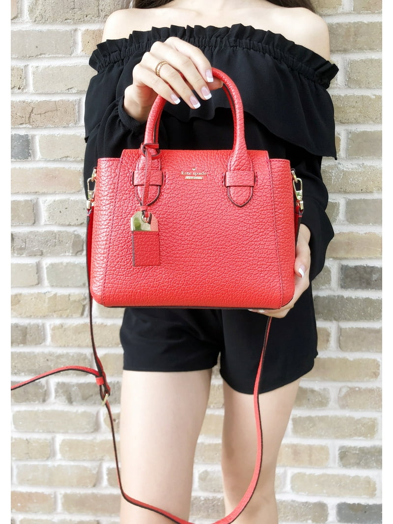Kate Spade Carter Street Kylie Satchel Crossbody Picnic Red