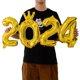 thumbnail image 5 of Globos de aluminio con números de Año Nuevo 2024, suministros para fiestas de Nochevieja, guirnaldas, accesorios para fotos, decoraciones navideñas, 5 of 5