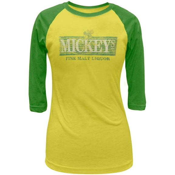 Mickey's - Logo Diamond Juniors Raglan - X-Large