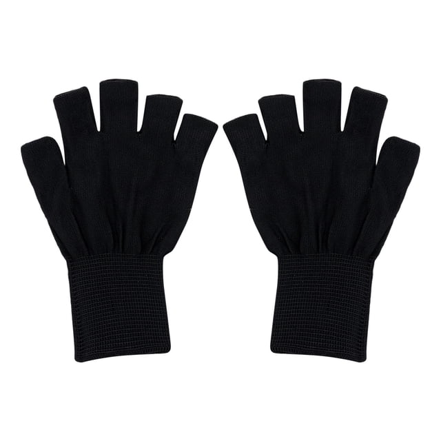 Guantes negros para uñas, anti-UV, lámpara de taller para herramientas de protección de uñas.