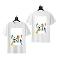 thumbnail image 2 of Printed Mens T-Shirts – Short Sleeve Crew Neck T Shirts for Man, Cotton Blend Plain Novelty Men's T-Shirts, 2 of 8