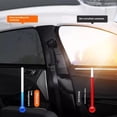 thumbnail image 2 of Car Window Sun Shades, Temperature-Reducing Mesh Panels, 2-Pack for Side Windows, Blocks Sunlight & Heat, 2 of 6