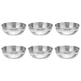thumbnail image 1 of 6 platos redondos de condimentos de acero inoxidable, cuencos para mojar alimentos, platillos de soja y platos de aperitivos., 1 of 5
