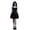 Black, variant on JTieacloth Womens Mini Dress Gothic Lace Slip Dress Strap Nightgown Party Medieval Dress Up Party Outfit