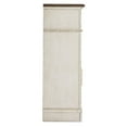 thumbnail image 2 of 5 Drawer Wooden Chest with Bracket Legs Antique White - Saltoro Sherpi, 2 of 5