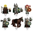 thumbnail image 2 of MiniCraft 14 Figuras de la Colección Caballeros de Zhonggulo – Mini Figuras Articuladas de 4.5cm con Accesorios de Bloques, 2 of 10