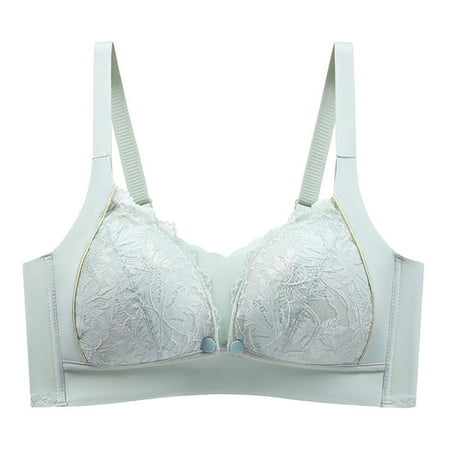 SHTXOZHI Maternity Bras for Women Breastfeeding Front Closure Bra Comfort Pregnancy Nursing Bra