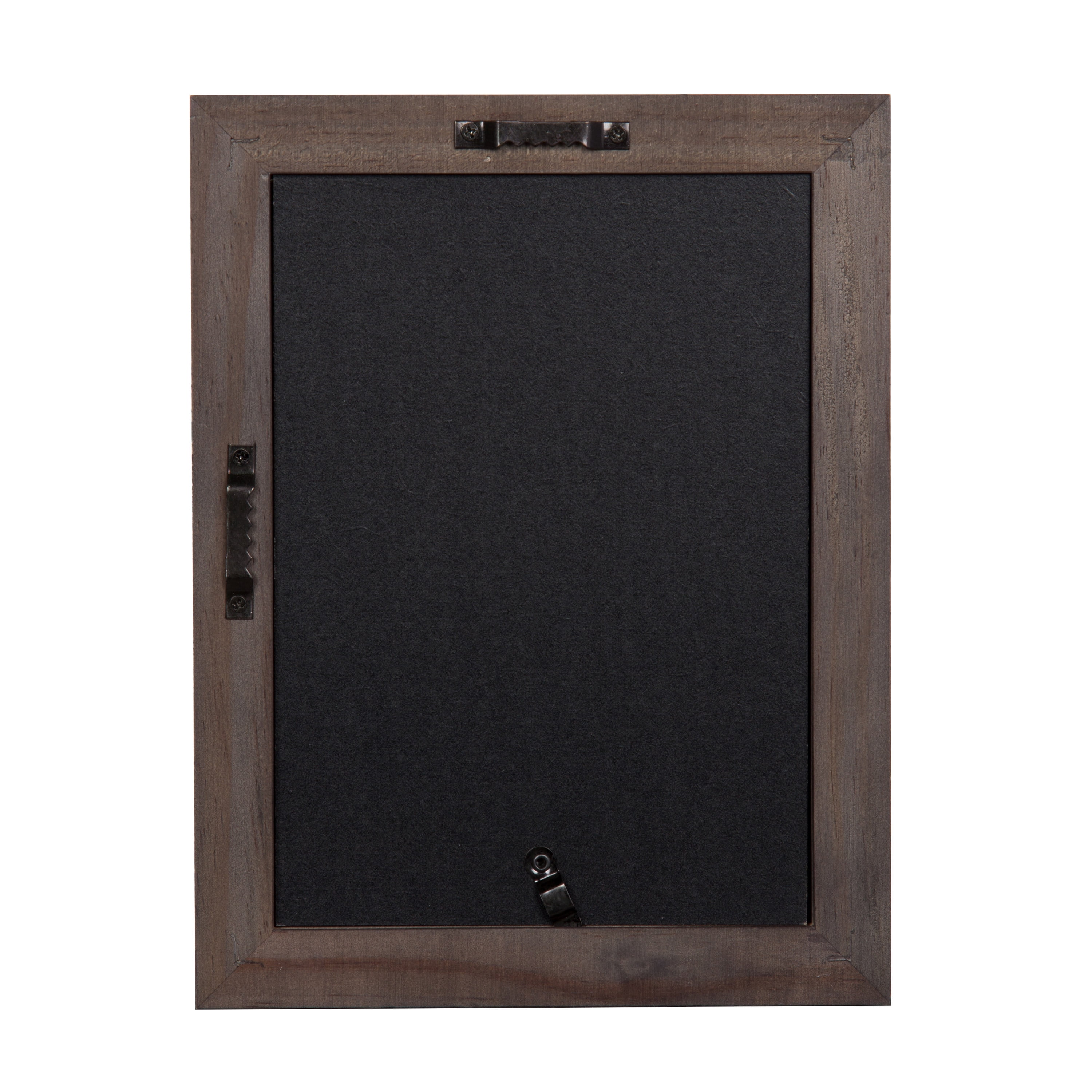 Kate and Laurel Bordeaux Gallery Frame Wall Set of 6, Charcoal Gray