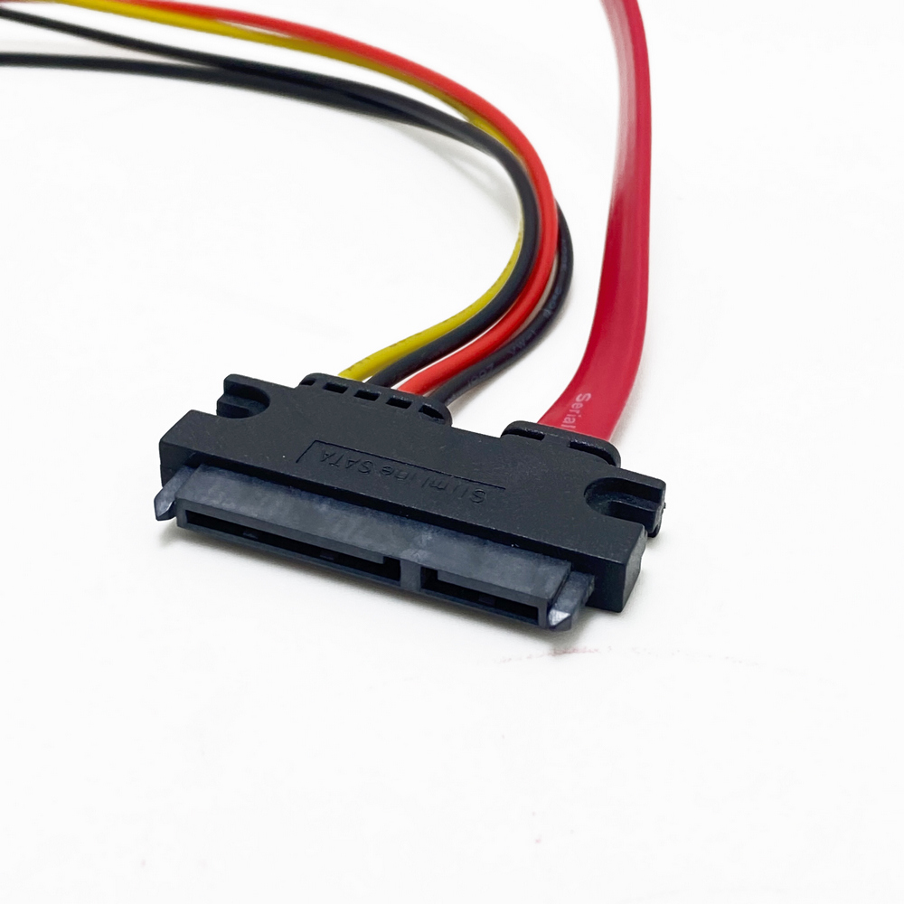 7+15 22Pin Serial ATA SATA to IDE 4P Hard Drive Power Adapter Cable