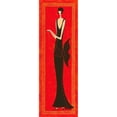 thumbnail image 3 of Laly 11x24 Black Modern Framed Museum Art Print Titled - eclat, 3 of 5