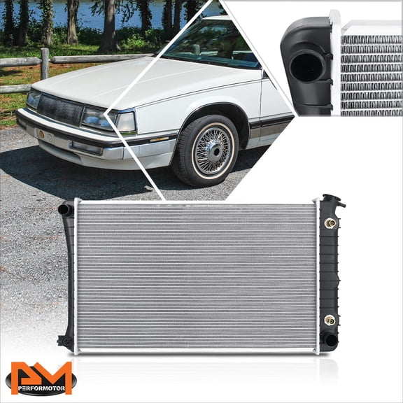 PM PERFORMOTOR for 88-93 Pontiac Bonneville/Oldsmobile 98 Aluminum Cooling Radiator DPI-921
