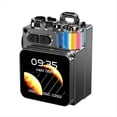 thumbnail image 1 of 2 Altavoces Bluetooth con Pantalla LED y Luces RGB. Compatible con Tarjeta TF, Calendario y Sincronización Meteorológica para Exteriores y Juegos., 1 of 8