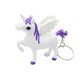thumbnail image 4 of unbranded Llavero Morado De Unicornio Adorable Con Luces LED Y Función De Para Colgar En Auto O, 4 of 8