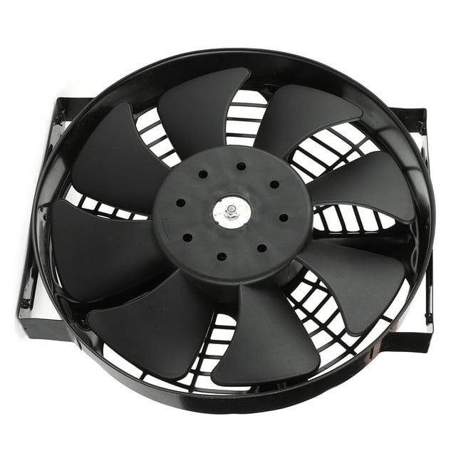 Ventilateur de Climatisation Électrique, Ventilateur de Refroidissement Durable, Refroidisseur Intercooler Haute Efficacité en Fer pour Radiateurs de Refroidissement de Climatisation