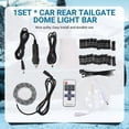 thumbnail image 4 of Car Tailgate Dome Light Rear Trunk Glass Dome Light Bar for Jeep, 4 of 5