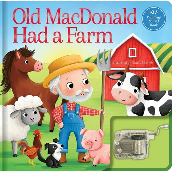 Wind-Up Music Box Books Old MacDonald Had a Farm: A Musical Book: Wind-Up Music Box Book, (Board Book)