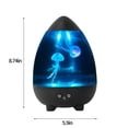 thumbnail image 3 of Ganfancp Medusa Led Ruido Blanco Mando a Distancia Luz Acuario Luz de Noche Usb Recargable para Niños Adultos para Casa Dormitorio Oficina Decoración Liquidación 1X Medusa Luz, 3 of 7