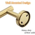thumbnail image 2 of 16" Towel Rails Brushed Nickel, Wall Mounted Sus304 Stainless Steel (gold), 2 of 5