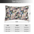 thumbnail image 2 of Kdxio Cotton Pillow Cases 14"x20" Pillowcases,Soft and Breathable Bedroom Pillow Cases-Colorful Flowers, 2 of 8
