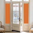 thumbnail image 2 of No Glue Heat Blocking Window Flims, Burnt Orange Window Privacy Film Frosted, Farmhouse Solid Orange Color Modern Art Peep-proof Door Windows Tint for Bathroom, Dormitory, 17.7 x 78.7 Inches, 2 of 9