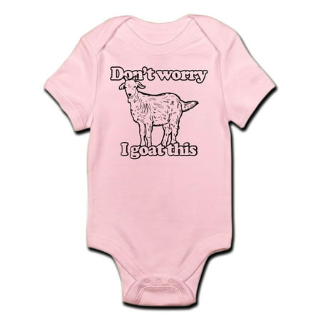 

CafePress - Don t Worry I Goat This - Baby Light Bodysuit