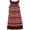 Women's Plus Stripe Jersey Trapeze Dress