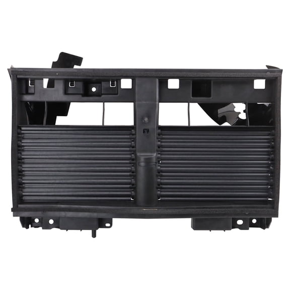 TRQ Active Grille Shutter Black Fits 2019-2024 Ram 1500 CH1206113