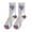 B Purple, variant on Viluyesy Crew Socks for Womens, Fashion Hearts Breathable Soft Comfy Cotton Mid-Tube Socks Purple