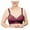 Red, variant on Loopsun Plus Size Bras for Women, Fashion Womens Bra Wire Free Underwear OnePiece Bra Everyday Underwear Bras Blue 36