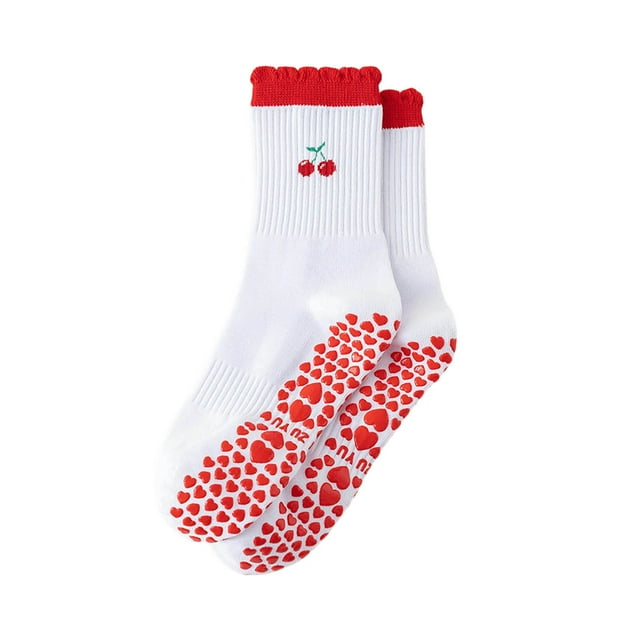 Stocking Style Performance Yoga Socks with Grip and Arch Support for Fitness Breathable Toe Grip and Non- Comfort for Everyday Sports