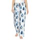 thumbnail image 1 of Balery Penguin Winter Fun Pantalones de pijama para mujer, pijamas ultraligeros, pantalones de estar por casa-Large, 1 of 6