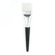 thumbnail image 1 of Brocha para mascarilla facial de cabeza plana suave y extra grande en blanco y negro, 1 Pc, 1 of 5
