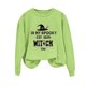 thumbnail image 2 of Heisall Womens Hoodies Halloween Print Long Sleeve Loose Casual Crew Neck Sweatshirts 2025 New Arrival Fashion Style, 2 of 4