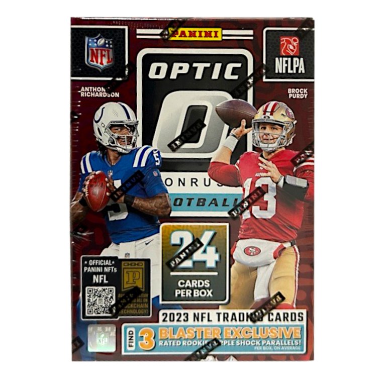 2023 Panini Donruss Optic Football Blaster Box, RRK150, 6 Packs
