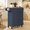 Blue, variant on HLR Small Kitchen Islands Table with Storage, Rolling Wood Microwave Cart on Wheels for Dining Room, White