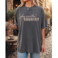 thumbnail image 4 of Country Music Comfort Colors T-Shirt Play Something Country Western Concert Tee for Women, 4 of 5