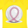 thumbnail image 3 of Inktastic Pink Breast Cancer Ribbon Baseba Boys or Girls Baby Bodysuit, 3 of 4